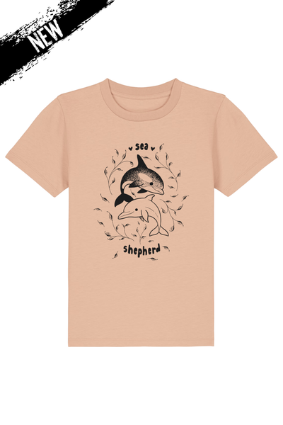 T-shirt Kids Dolphins Duo