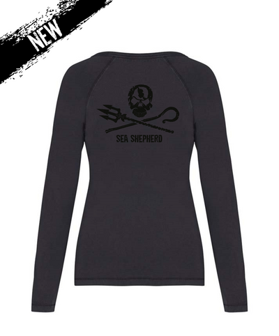 T-shirt Femme Manches Longues Jolly Roger