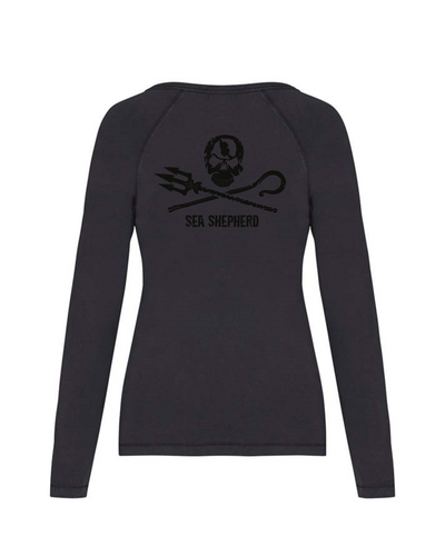 T-shirt Femme Manches Longues Jolly Roger