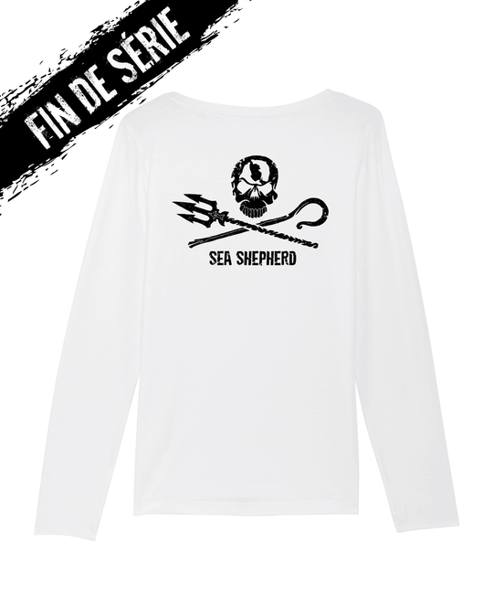 T-shirt Femme Manches Longues Jolly Roger