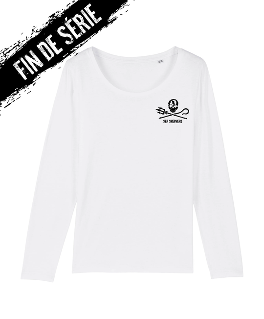 T-shirt Femme Manches Longues Jolly Roger