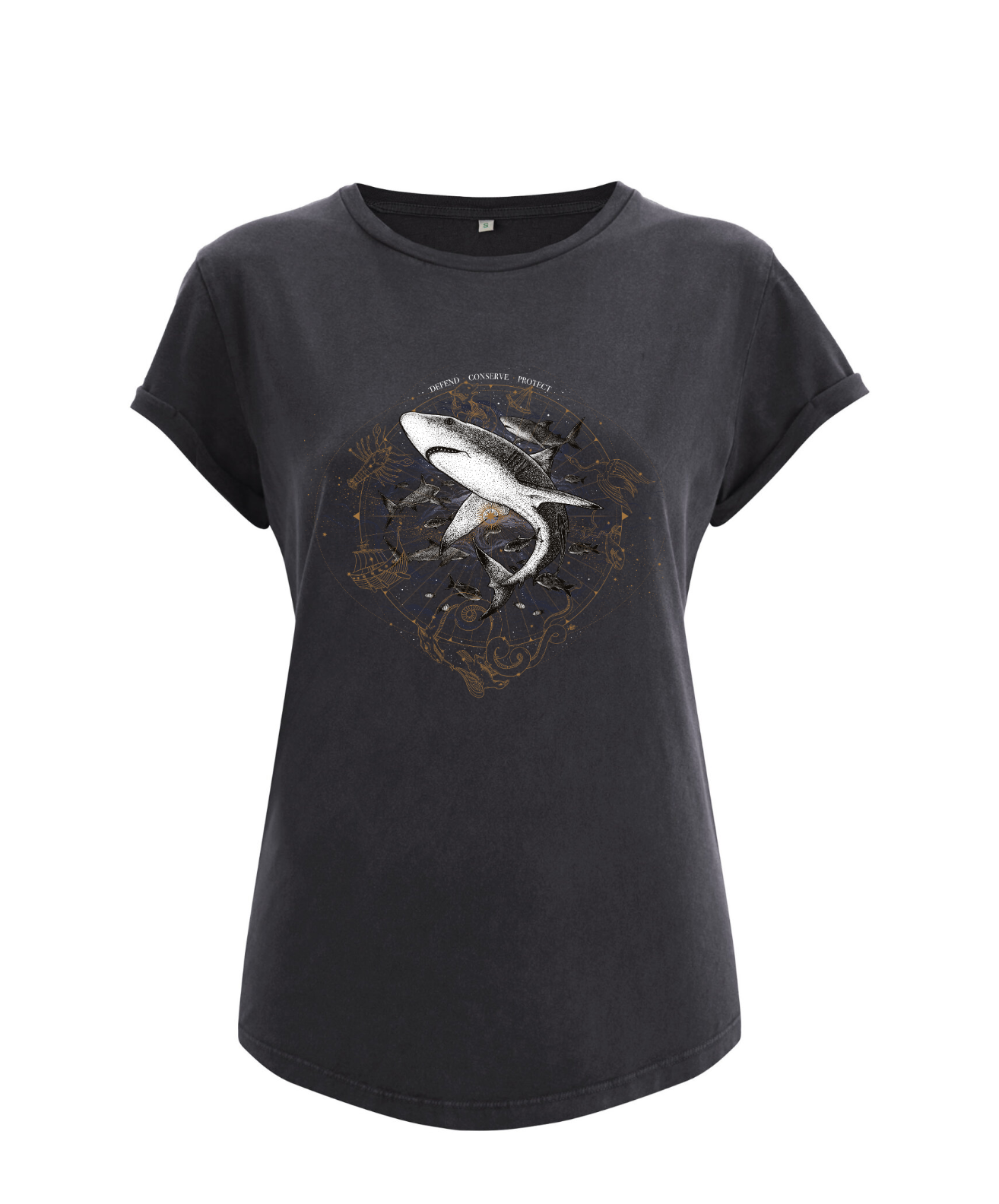 T-shirt Femme Requin Constellation