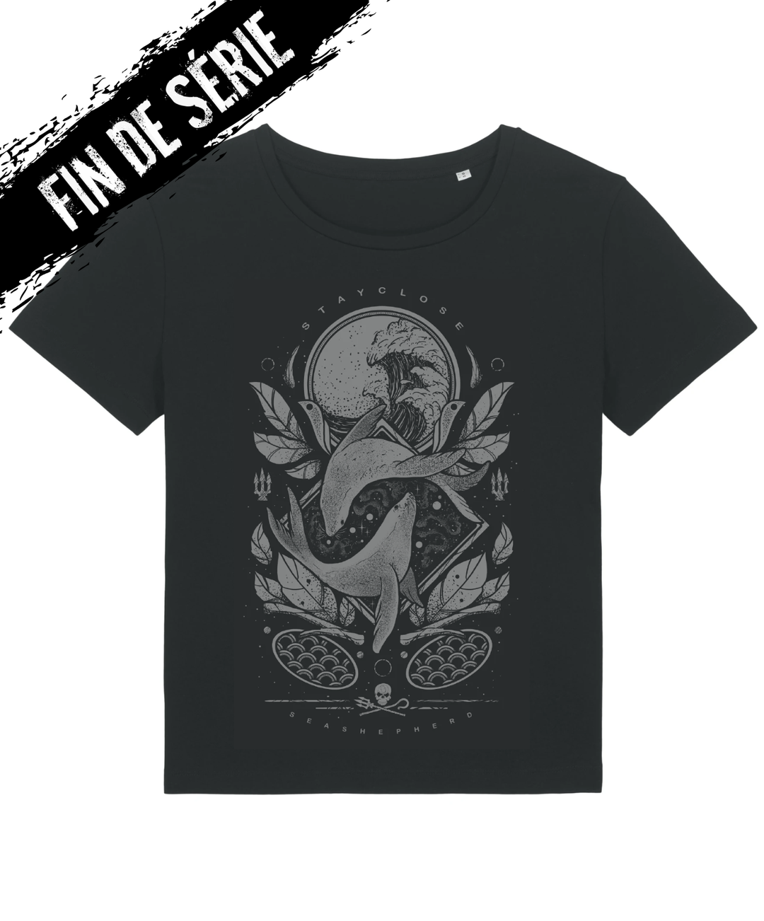 T-shirt Femme Stay Close Phoque