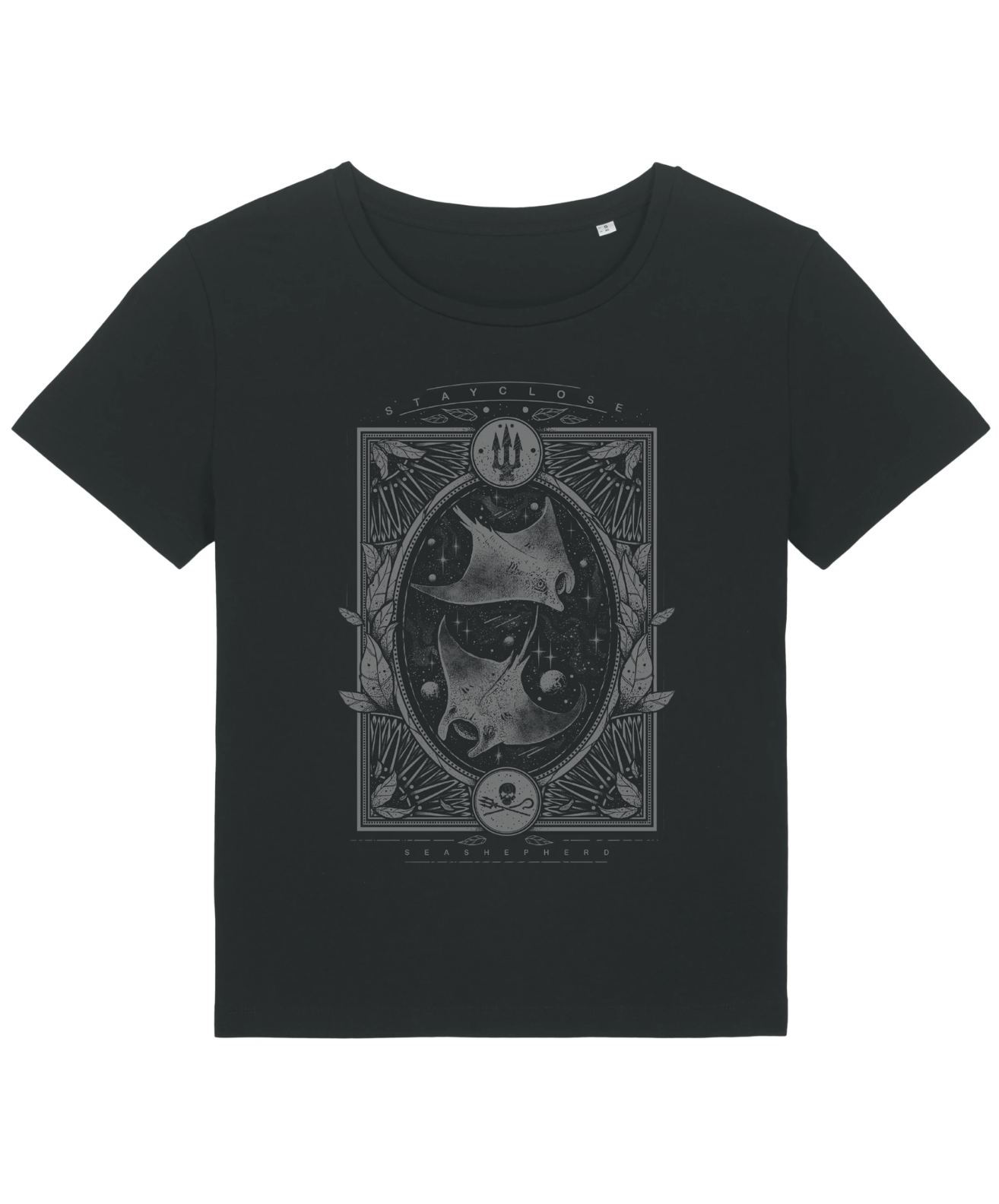 Stay Close Manta Ray Women's T-shirt