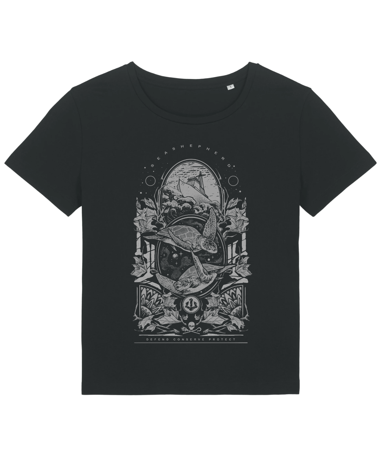 Women's T-shirt Stay Close Sea Turtles