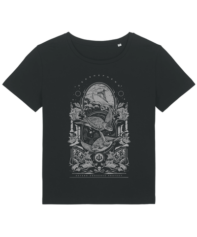 Women's T-shirt Stay Close Sea Turtles