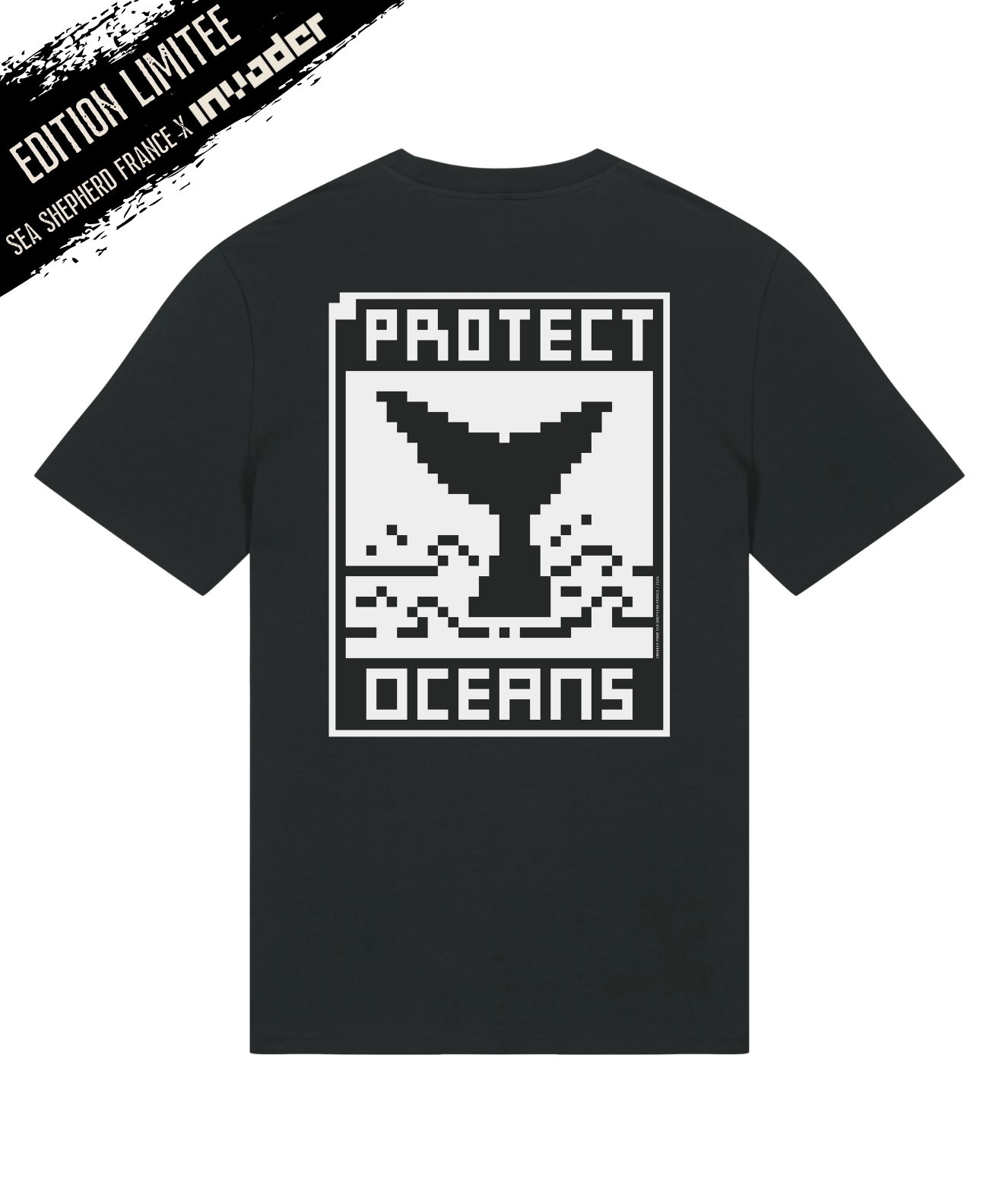 T-shirt Unisexe Protect Oceans x Invader