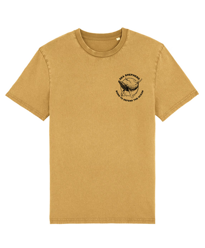 T-shirt Unisexe Baleine Defend Vintage
