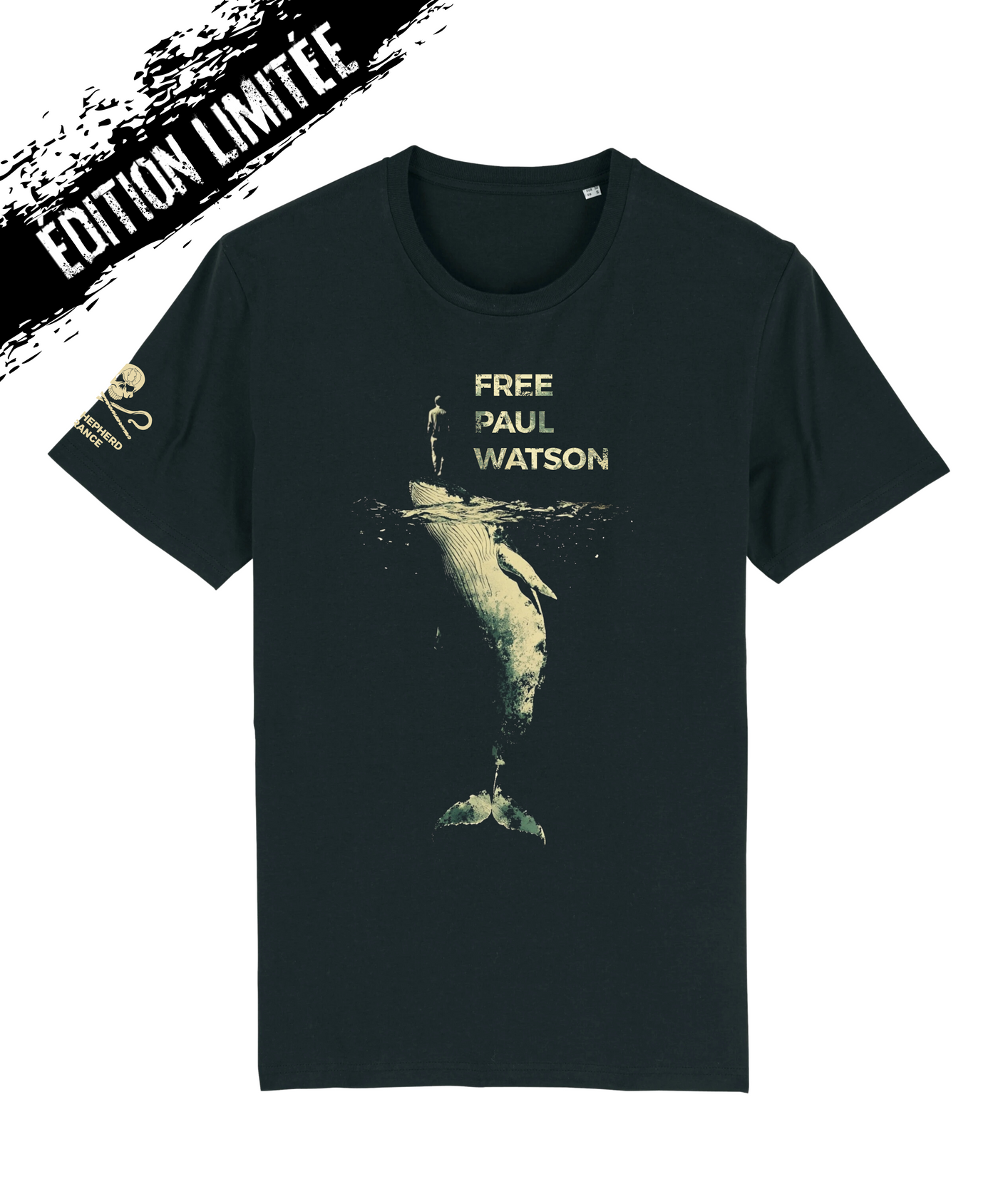 T-shirt Unisexe Free Paul Watson