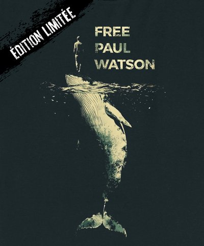 T-shirt Unisexe Free Paul Watson