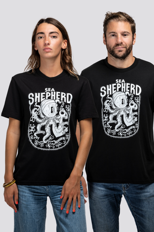 T-shirt Unisexe Pieuvre