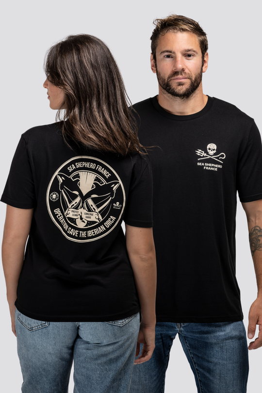 T-shirt Unisexe Opération Save The Iberian Orca