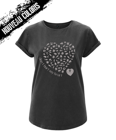 T-shirt Femme Don't Hurt My Heart