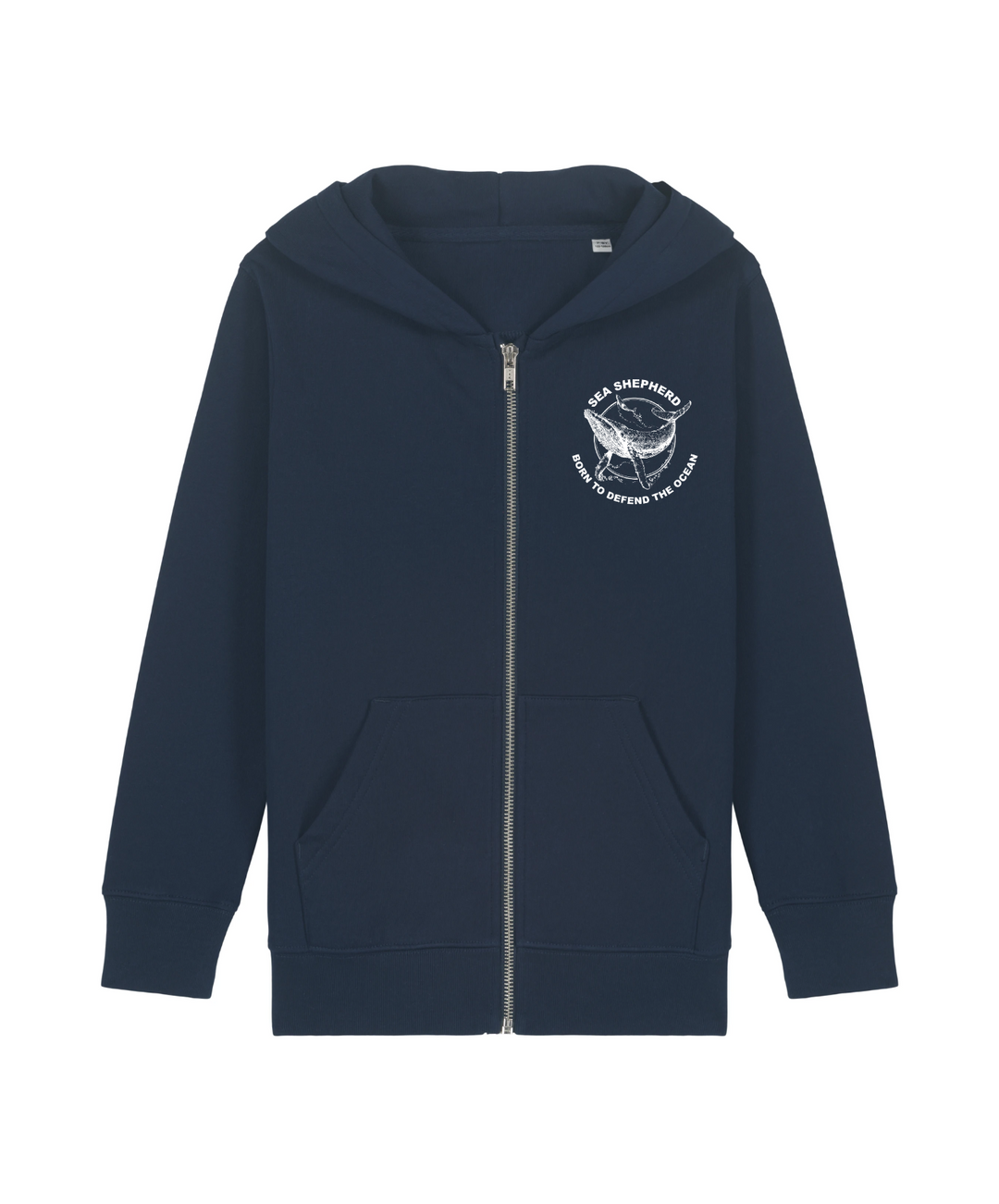 Sweat Zippé Baleine Defend Kids