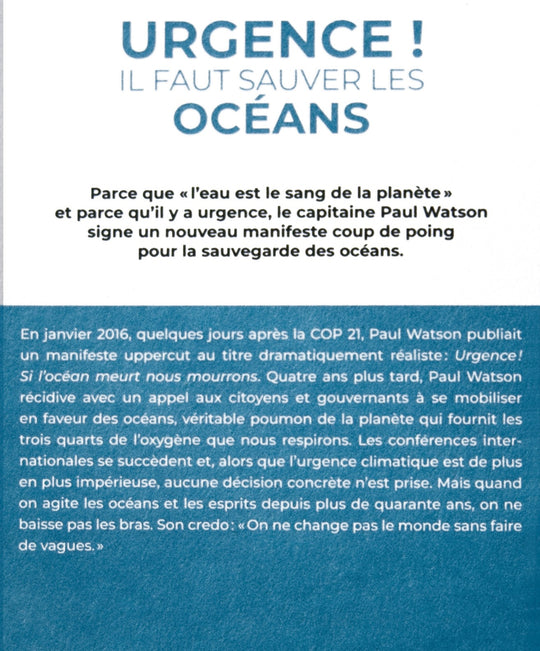 Urgence ! Il Faut Sauver Les Océans