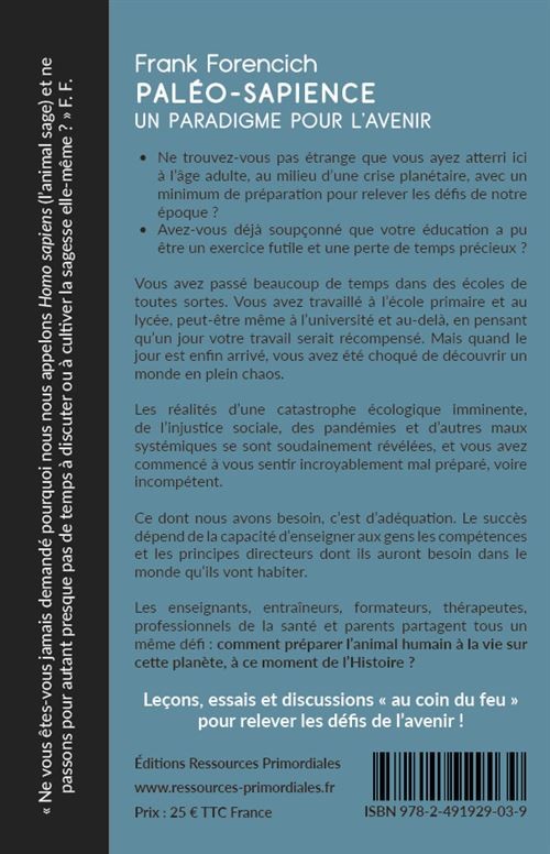 Paléo-sapience un paradigme pour l'avenir