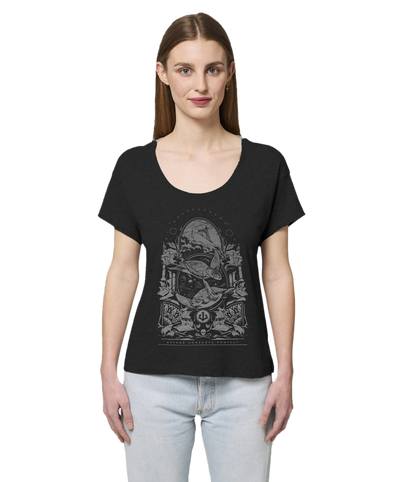 T-shirt Femme Stay Close Tortues Marines